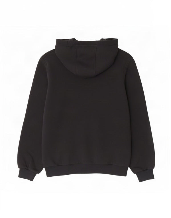 Nike Boys Hoodie Jumper 12-13 Years Large Black Cotton
