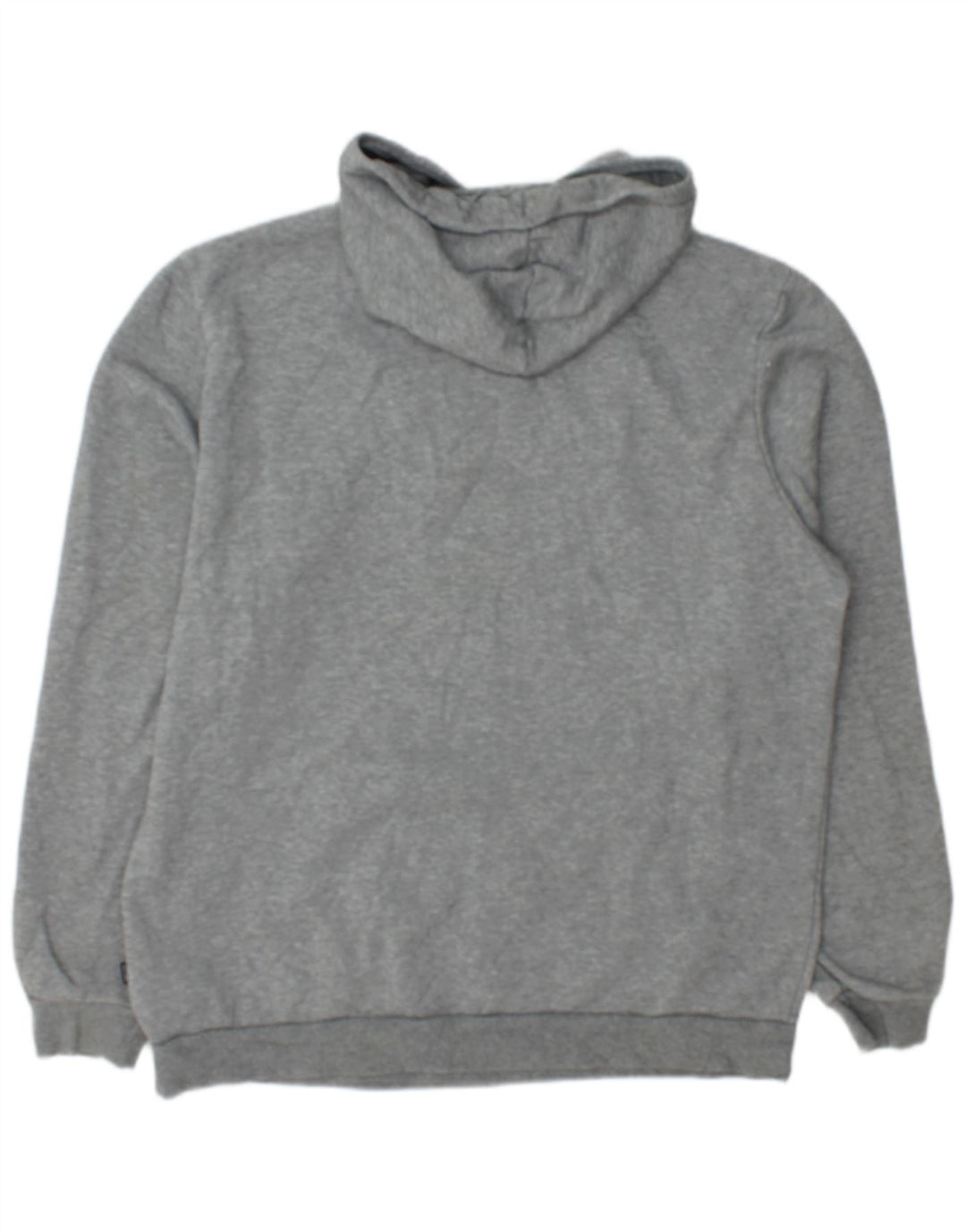 Męski sweter z kapturem Puma z grafiką, duży, szary, bawełniany