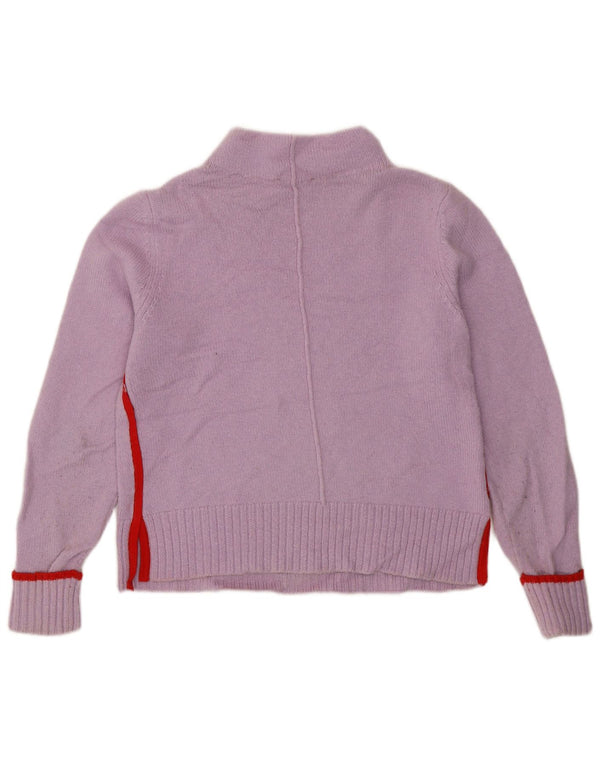 Damski sweter z golfem MINT VELVET UK 12, średni fiolet, poliamid