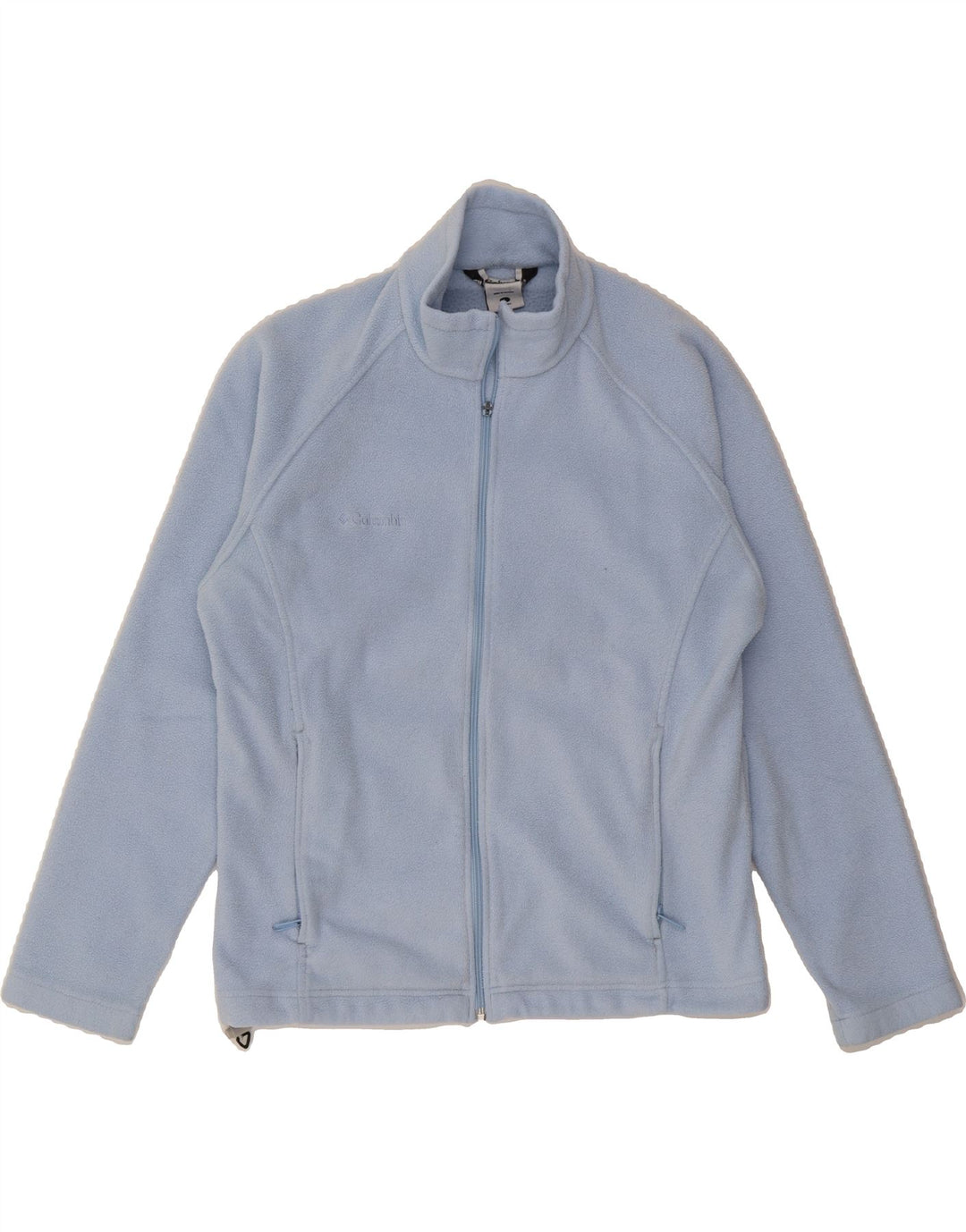 COLUMBIA Womens Fleece Jacket UK 16 Large Blue Polyester Vintage Columbia and Second-Hand Columbia from Messina Hembry 