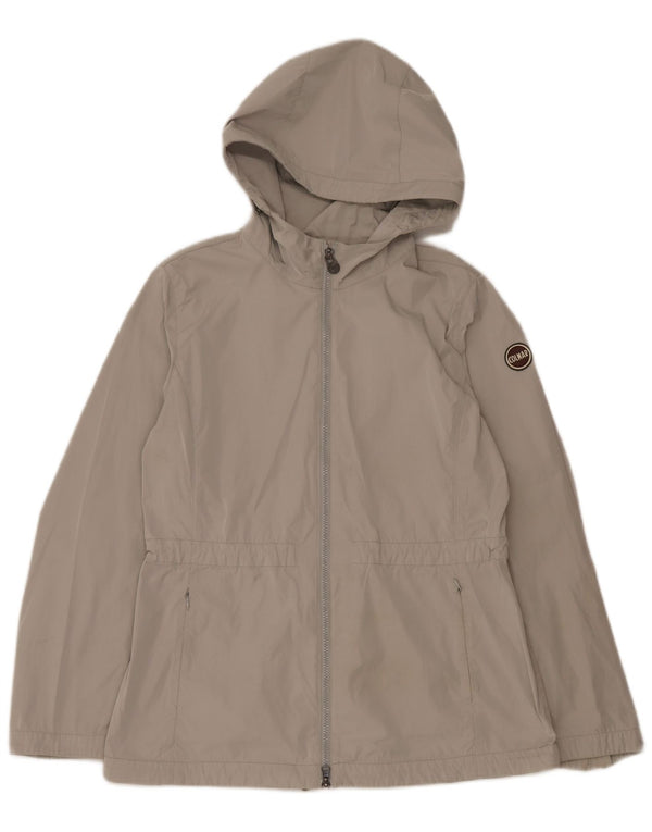 Damska kurtka wiatrówka z kapturem Colmar IT 48 XL Szary poliester