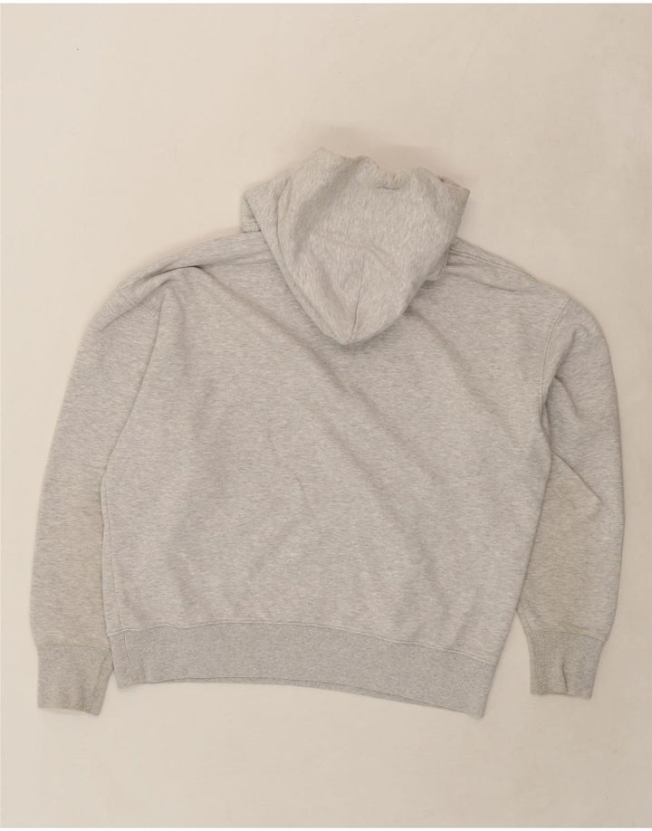 TOMMY HILFIGER Mens Graphic Hoodie Jumper Medium Grey Cotton Vintage Tommy Hilfiger and Second-Hand Tommy Hilfiger from Messina Hembry 
