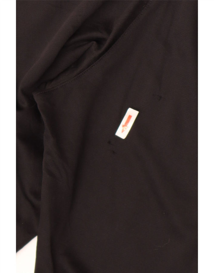 Damskie spodnie dresowe Adidas Capri UK 14 Średni czarny poliester
