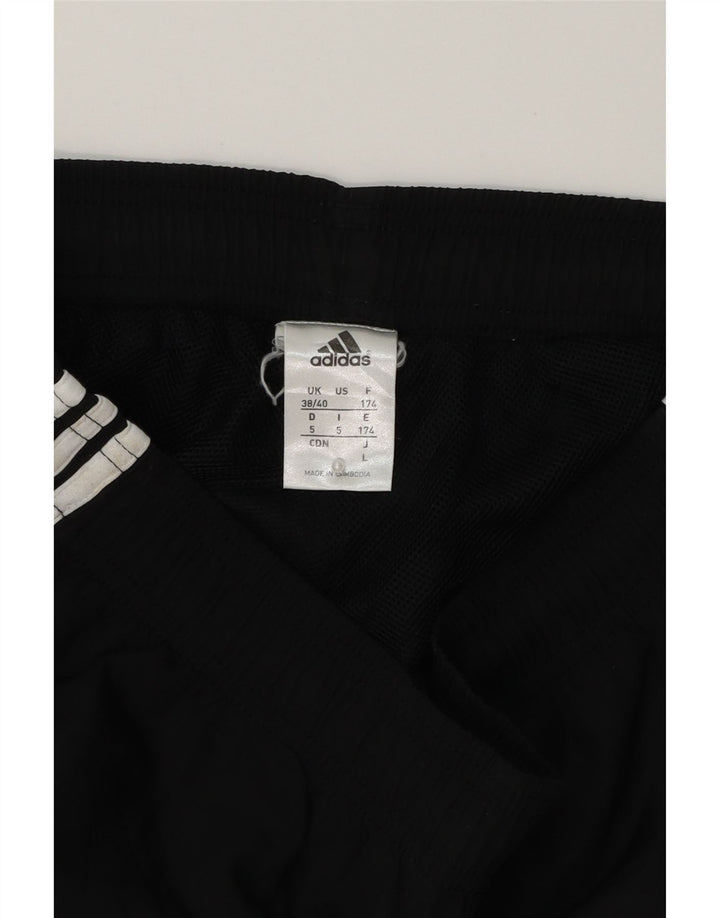 Męskie spodnie ADIDAS UK 38/40 w kolorze średniej czerni