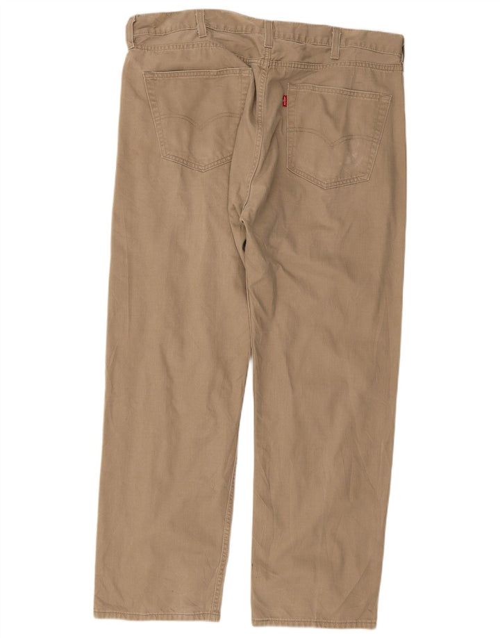 Męskie spodenki sportowe Levi's Straight W38 L30 Beżowe