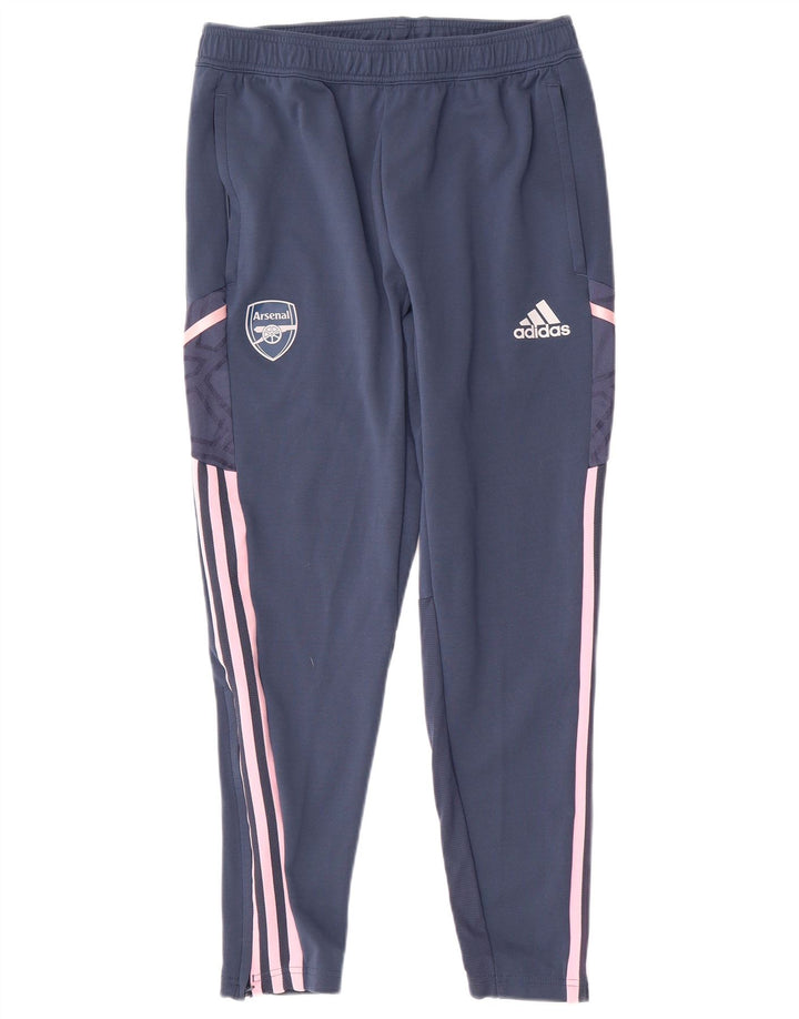 Damskie spodnie dresowe ADIDAS Arsenal UK 12, średni niebieski, poliester