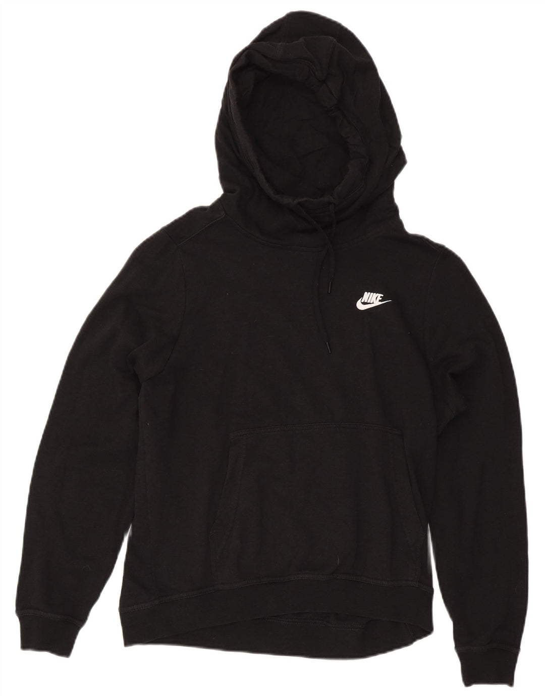 Damski sweter z kapturem Nike UK 12, średni czarny, bawełniany