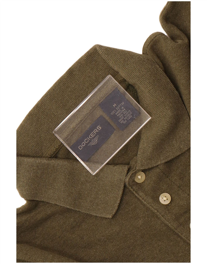 Męska koszulka polo Dockers, średnia bawełna khaki