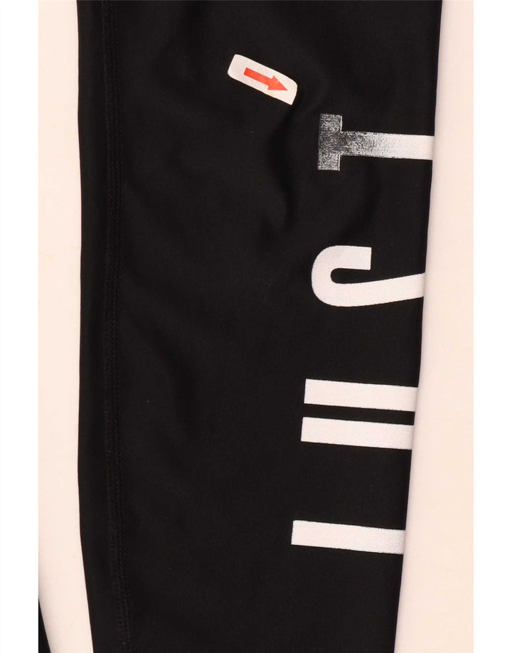Damskie legginsy Nike Dri Fit Graphic UK 4 XS, czarny poliester
