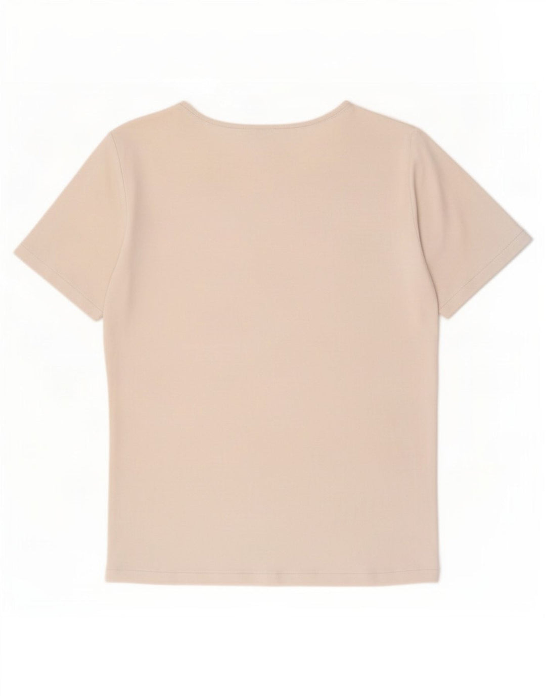 Cos Męski T-shirt Top Medium Off White Cotton