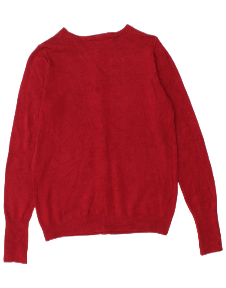 Sweter damski Zara Cardigan UK 8 Small Red Wiskoza