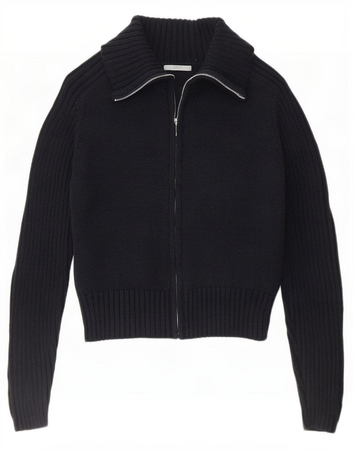 Marks & Spencer Damski sweter rozpinany z zamkiem błyskawicznym UK 14, duży, granatowy