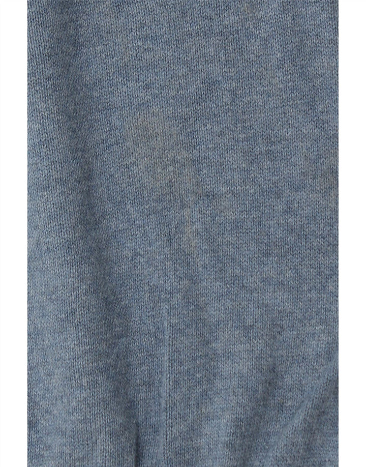Męski sweter NAUTICA z zamkiem błyskawicznym, duży, niebieski, bawełniany