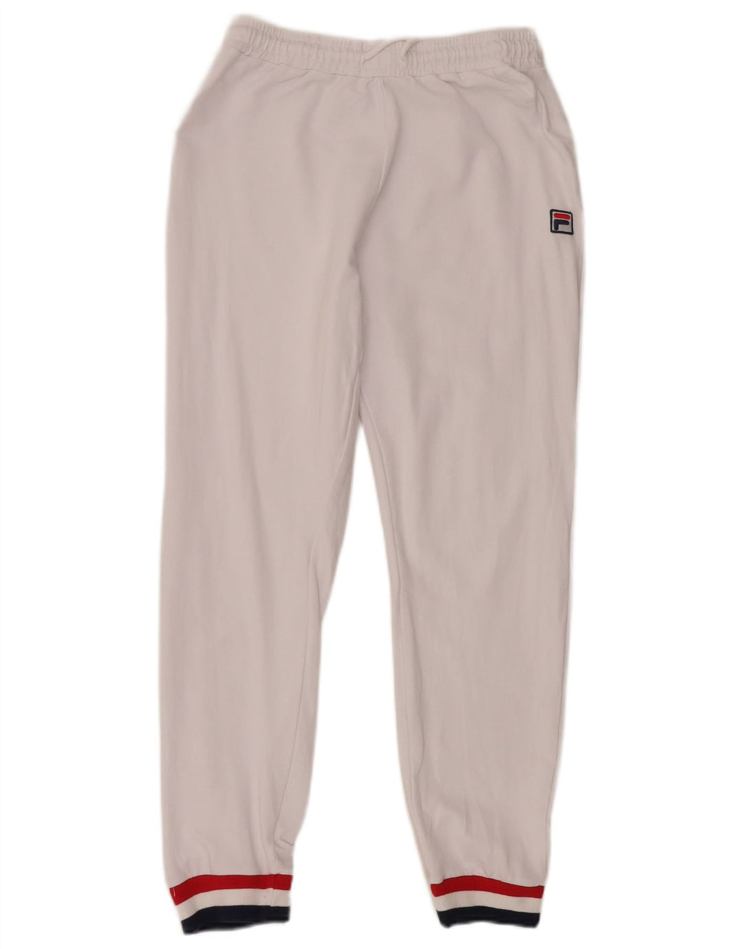 Damskie spodnie dresowe Fila Joggers UK 12 Średni biały blok kolorów