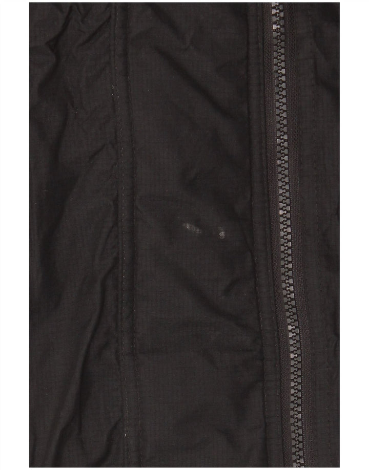 Męska kurtka wiatrówka Superdry The Windcheater w kolorze średniego czarnego nylonu