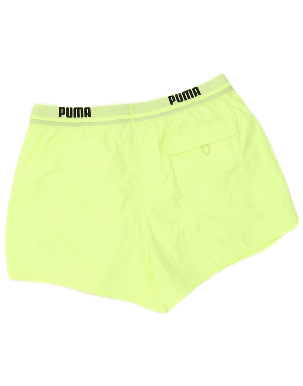 Męskie spodenki sportowe Puma Graphic, średni zielony poliamid