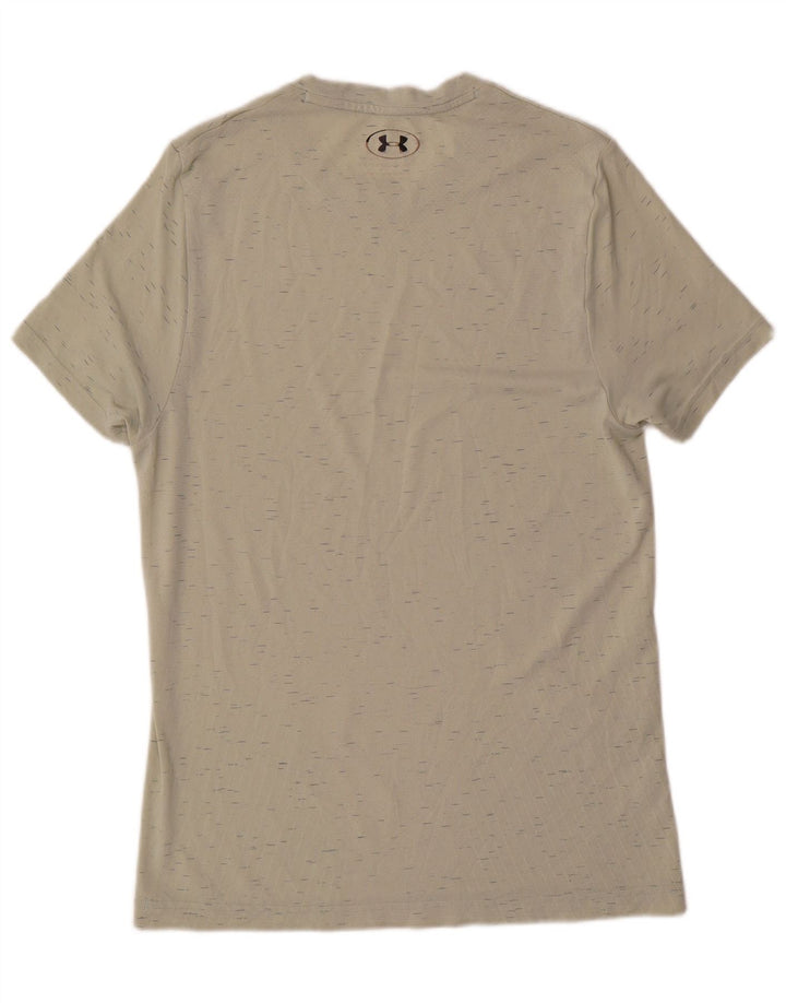 Męska koszulka t-shirt Under Armour w kolorze średniego niebieskiego nakrapiana