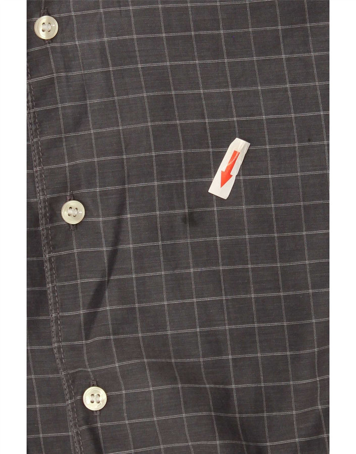 Koszula męska Massimo Dutti XL w szarą kratkę