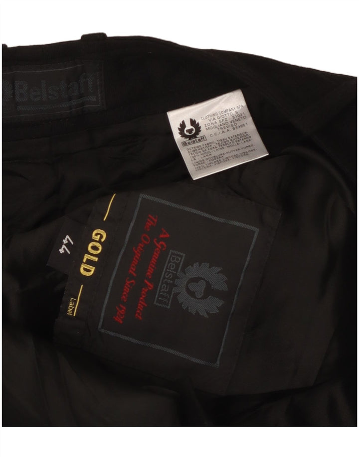 Damska spódnica ołówkowa z grafiką Belstaff IT 44 Medium W30 Czarna wełna