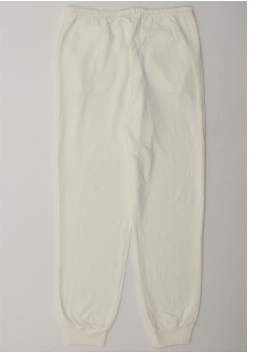FILA Womens Tracksuit Trousers Joggers IT 44 Medium White Cotton Vintage Fila and Second-Hand Fila from Messina Hembry 