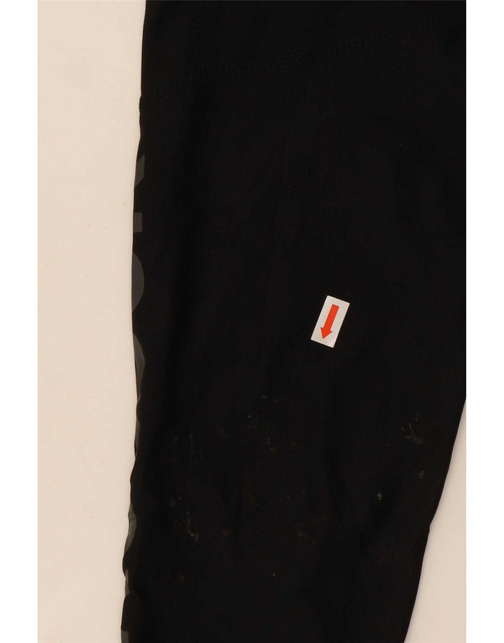 Damskie legginsy Reebok Graphic UK 12, średnie czarne