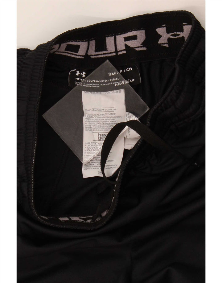 Męskie spodenki sportowe Under Armour, małe, czarne, poliestrowe