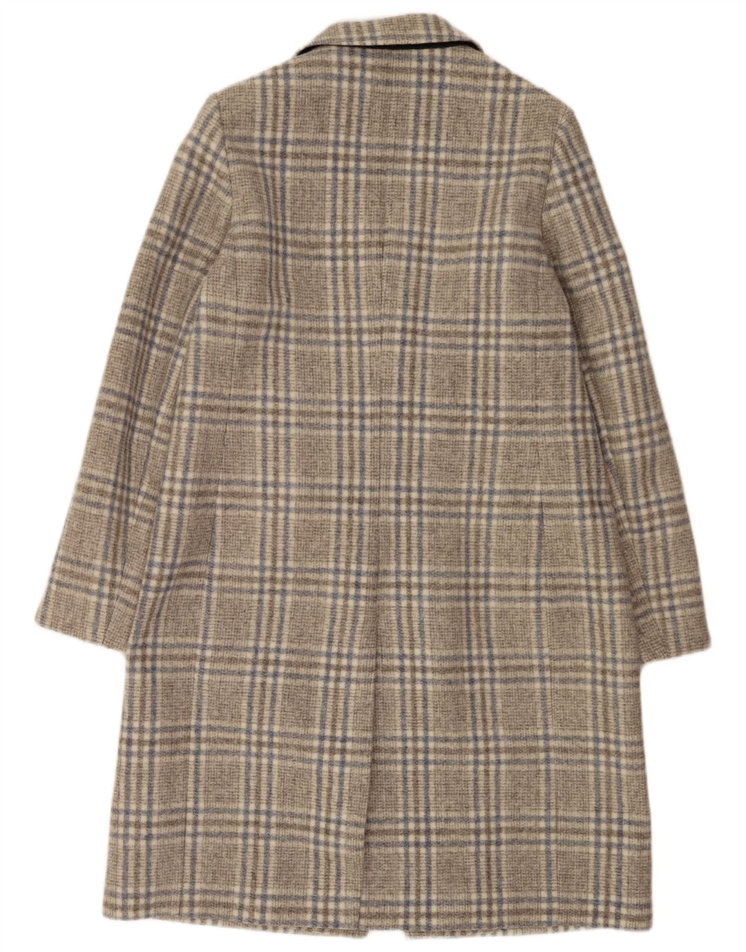 Płaszcz damski Hobbs UK 16, duży, szary, akrylowy w kratę