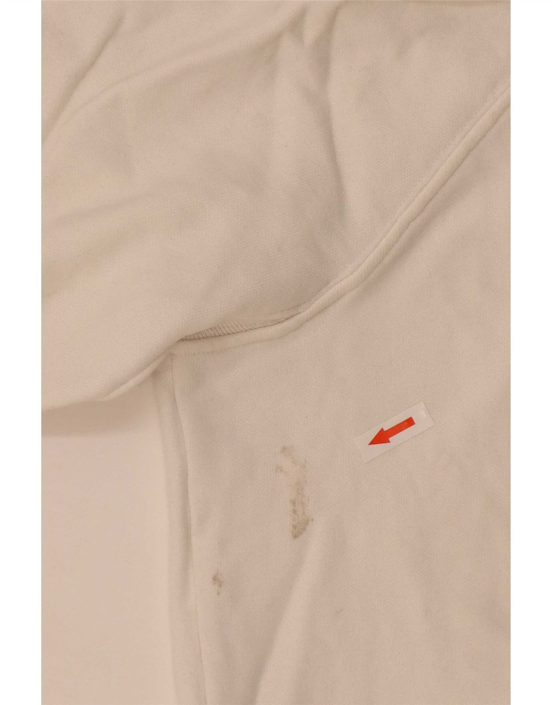 Męski sweter z kapturem Levi's z grafiką, mały, biały, bawełniany