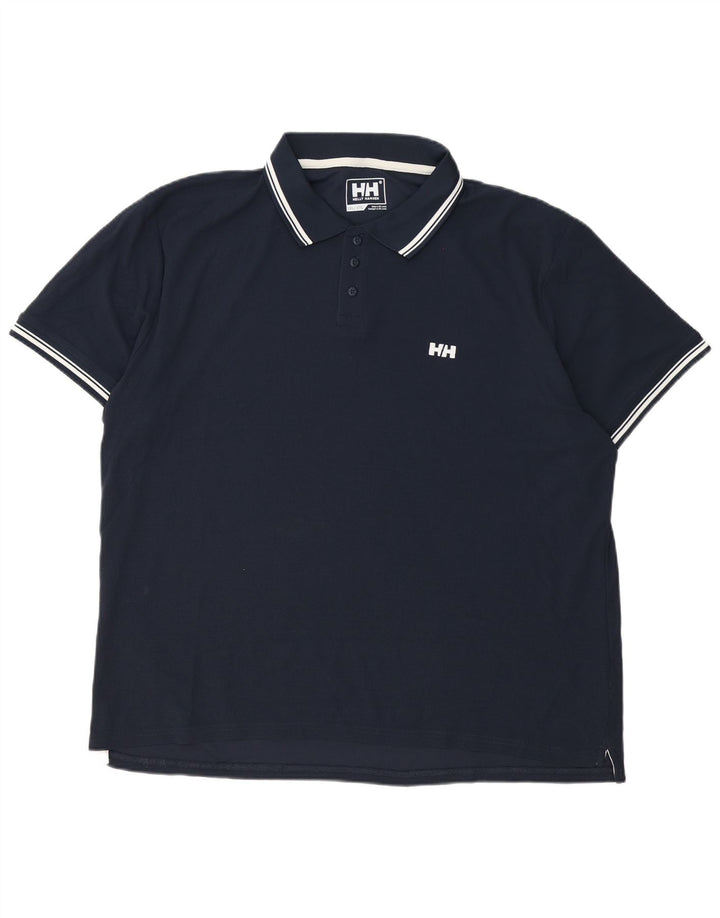 Męska koszulka polo Helly Hansen 3XL, granatowa, poliester