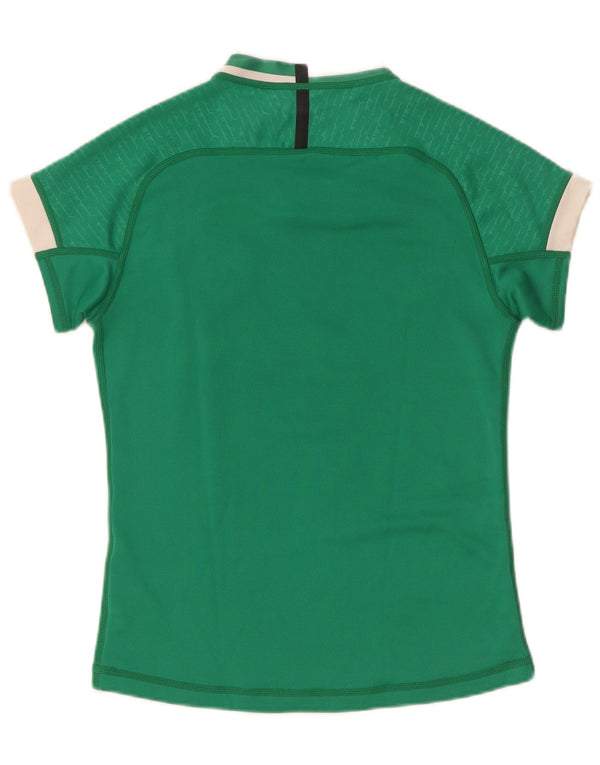 Canterbury Boys IRFU Graphic T-Shirt Top 8-9 Years Green Colourblock