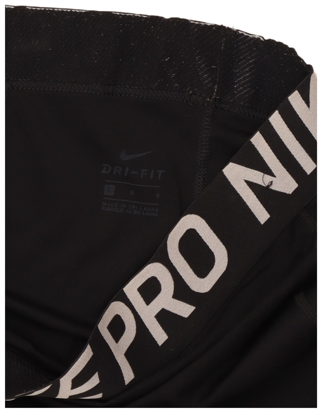 Damskie legginsy Nike Dri Fit Graphic UK 16, duże, czarne