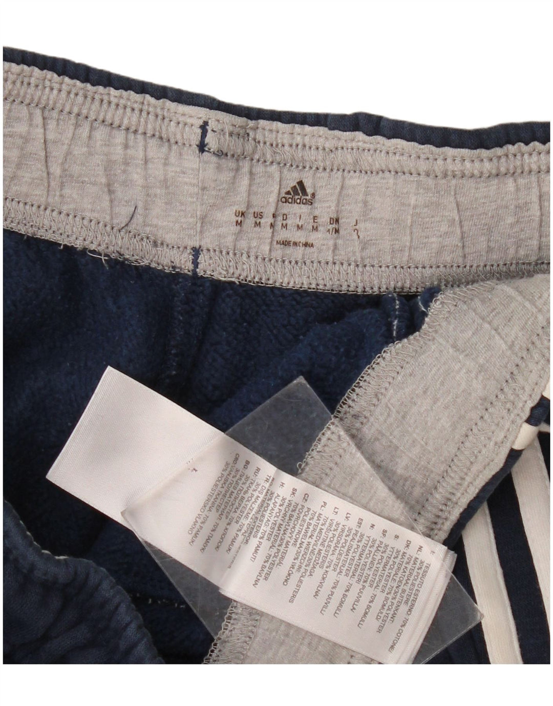 Damskie spodnie dresowe Adidas Graphic Joggers UK 14 Średni granat