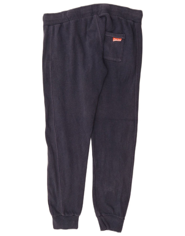 Damskie spodnie dresowe Superdry Slim Fit Joggers UK 16, duże, granatowe