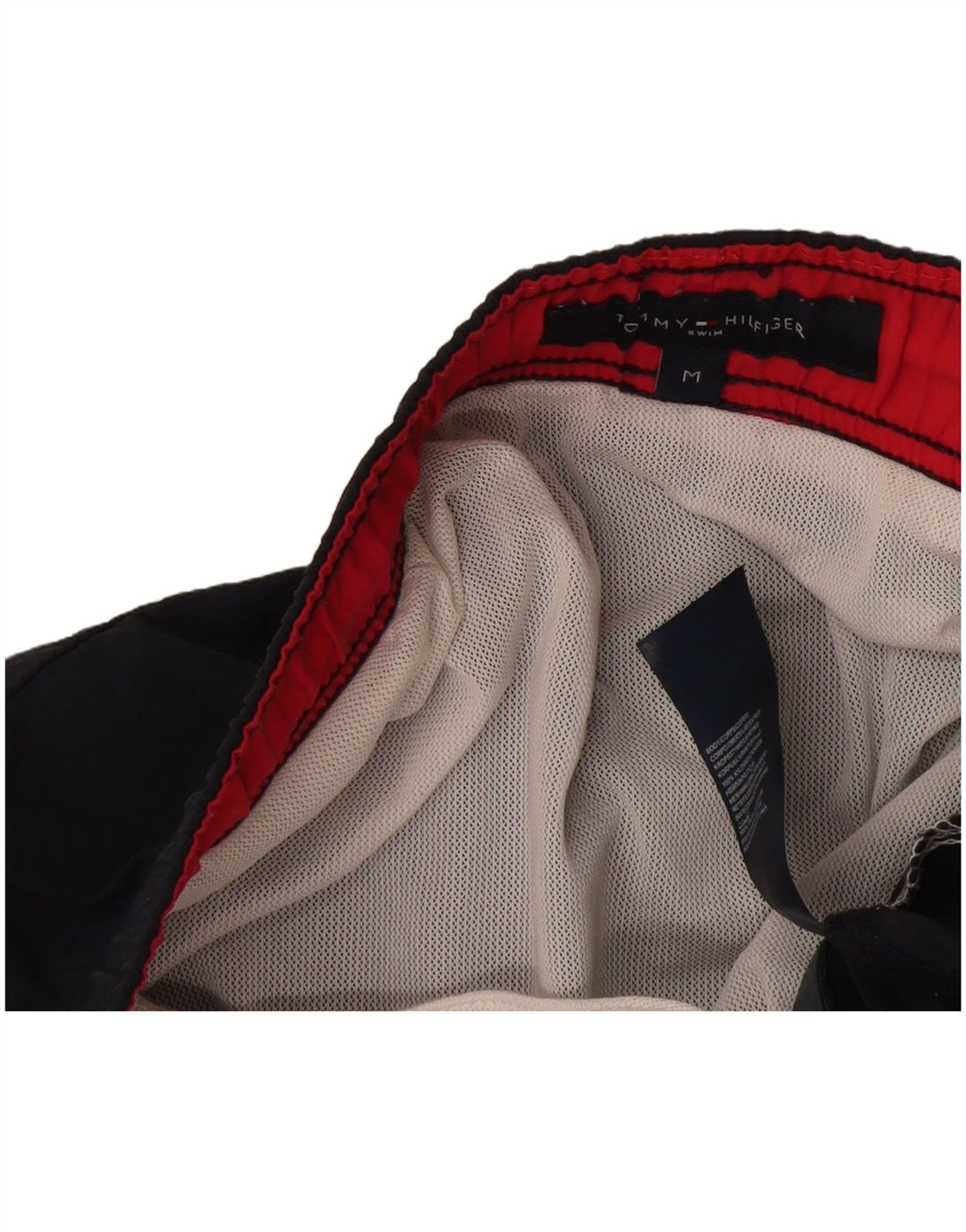 Męskie spodenki kąpielowe Tommy Hilfiger, średni granatowy nylon