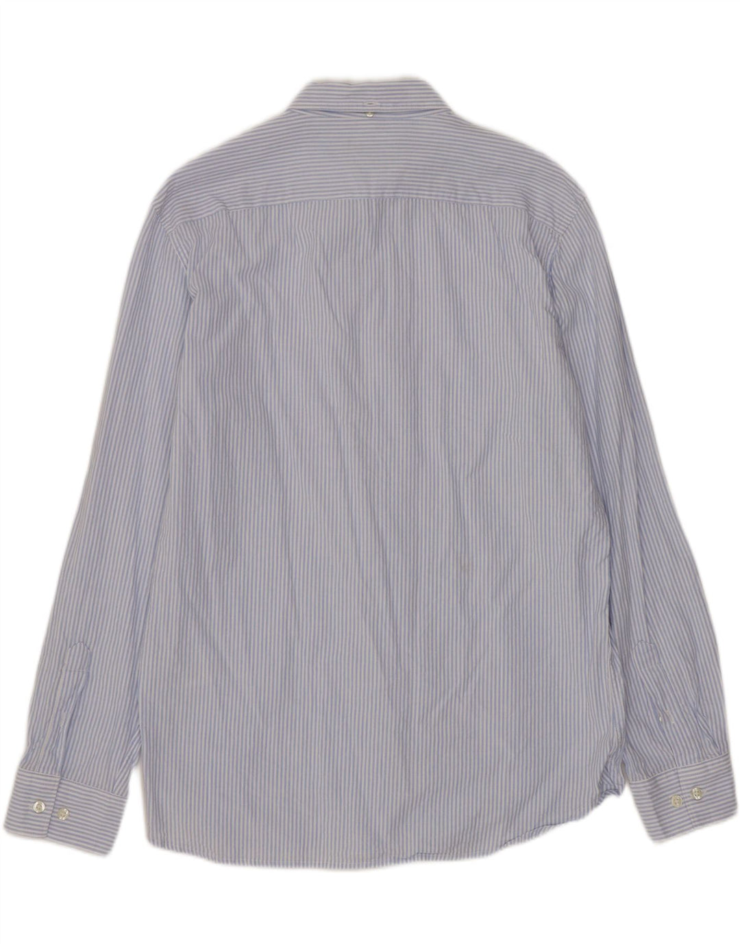 Koszula męska French Connection, duża, niebieska, bawełniana w prążki