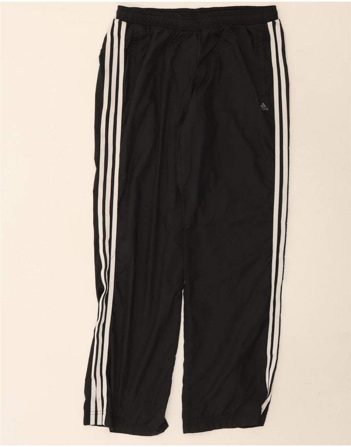 Damskie spodnie dresowe ADIDAS Clima Proof UK 12, średni szary poliester