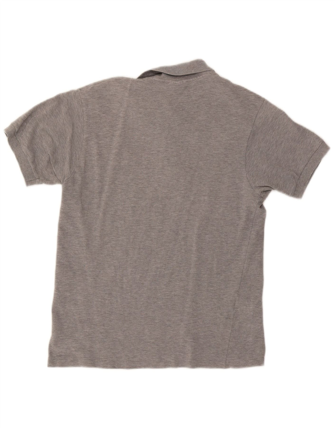 Męska koszulka polo LACOSTE, rozmiar 3, mała, szara, bawełniana