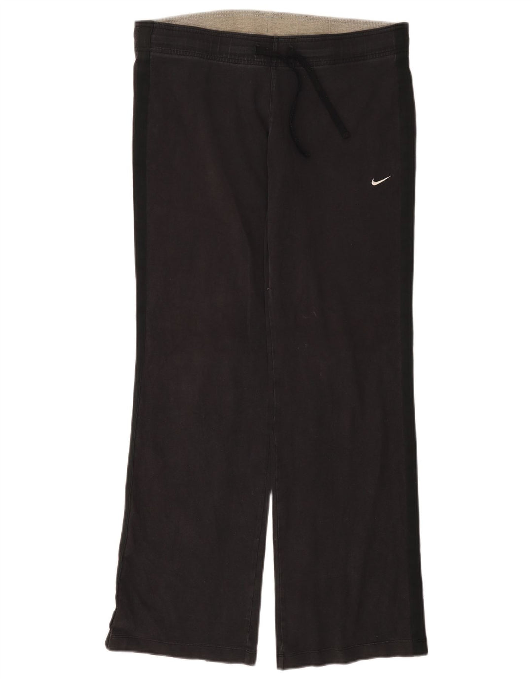 Damskie spodnie dresowe Nike UK 14, średnie czarne, bawełniane
