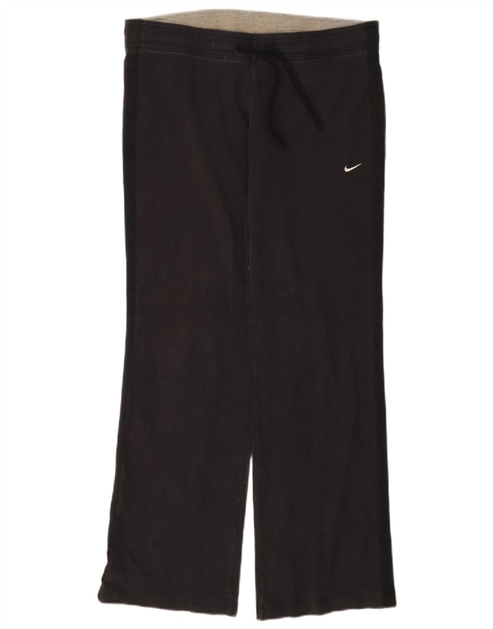 Damskie spodnie dresowe Nike UK 14, średnie czarne, bawełniane
