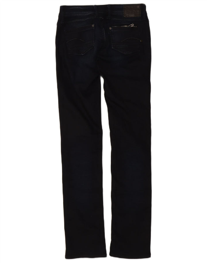 Damskie jeansy slim G-Star W29 L34 Granatowa bawełna