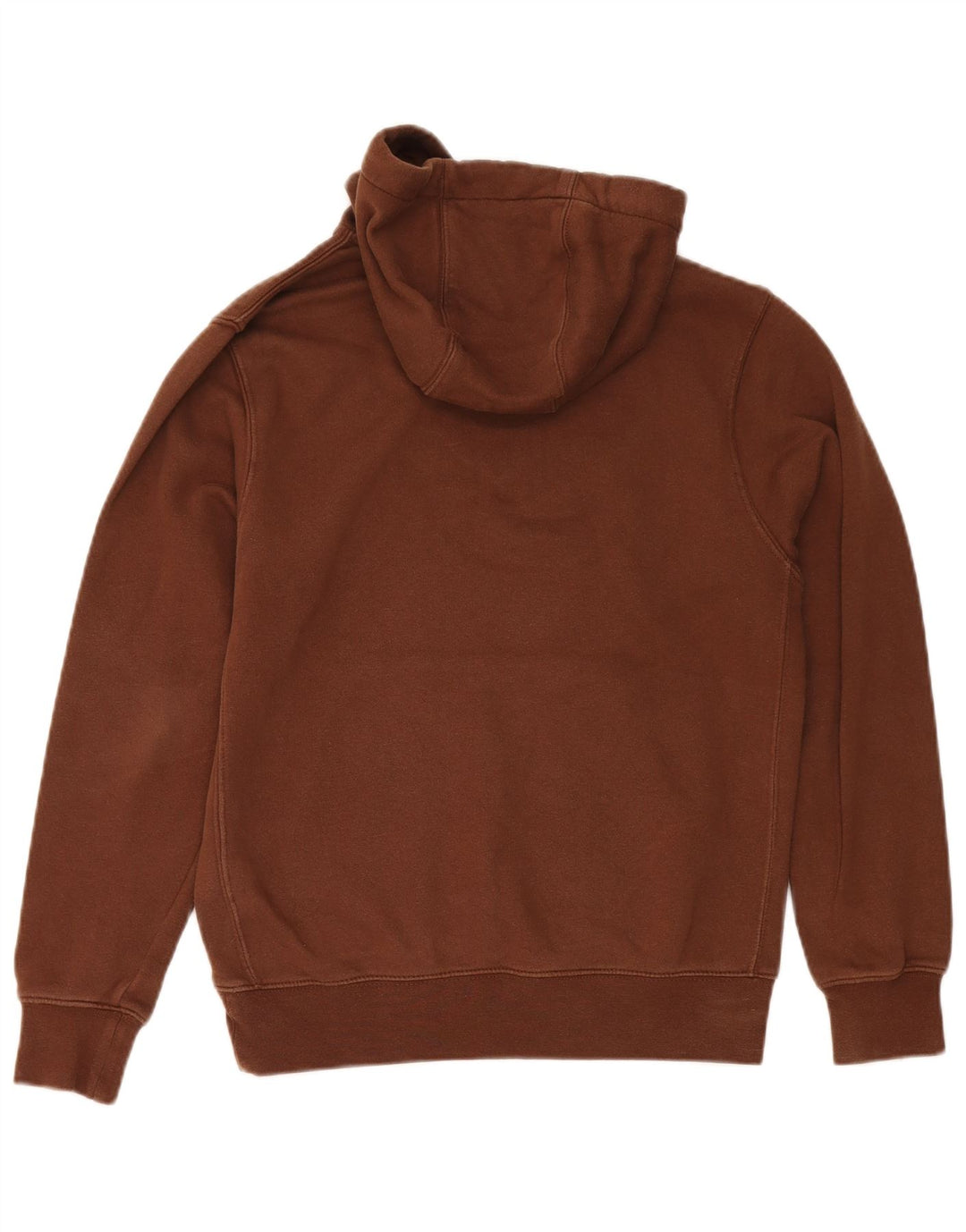Męski sweter z kapturem Nike, mały, brązowy, bawełniany