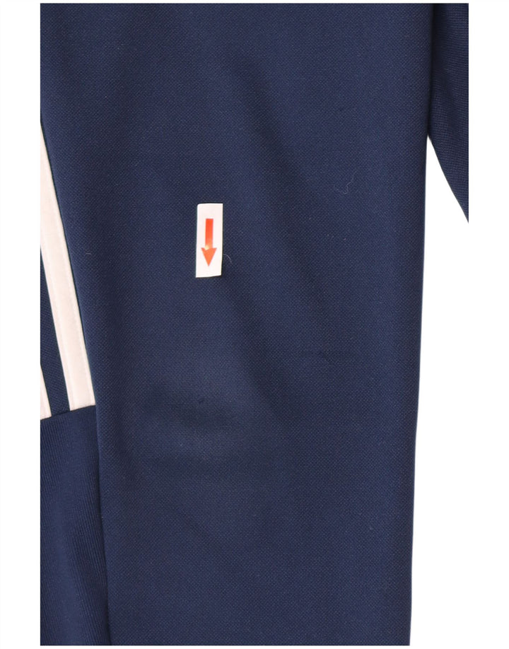 Męskie spodnie dresowe Adidas Climalite XS, granatowe, poliestrowe