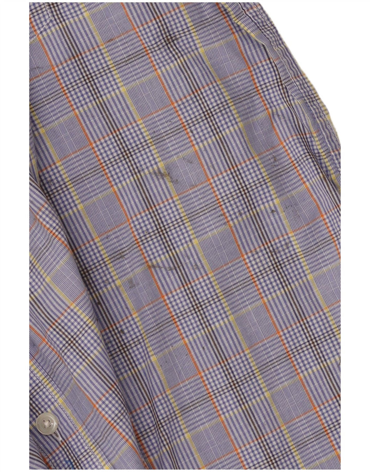 Koszula męska Eddie Bauer XL, bawełniana w niebieską kratkę