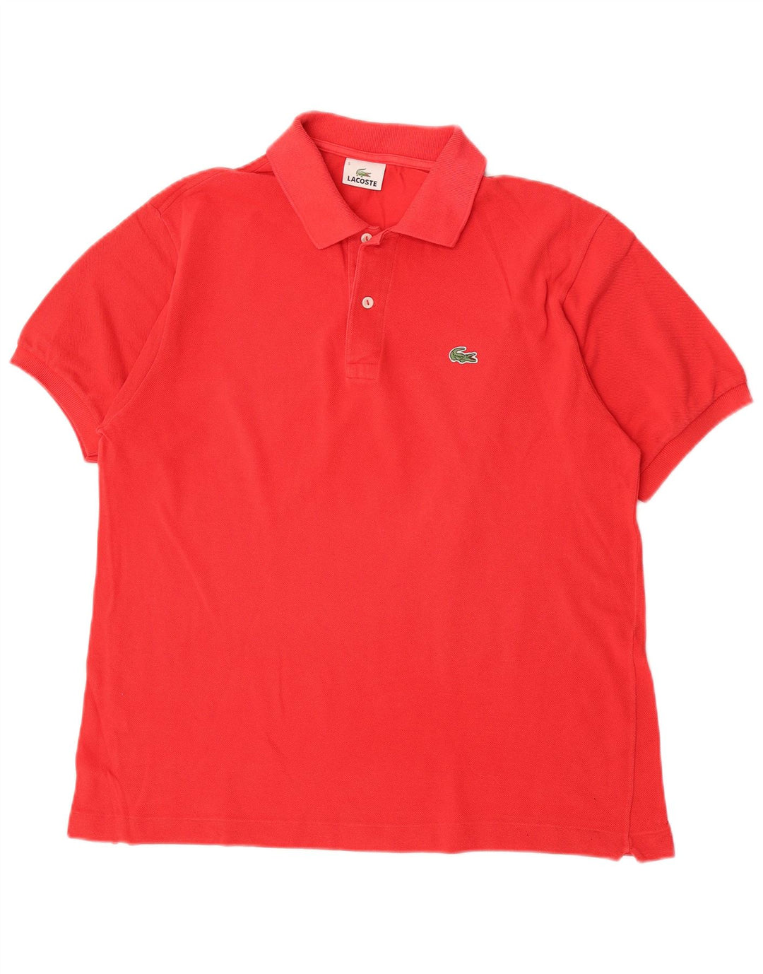 Męska koszulka polo Lacoste, rozmiar 5, duża, czerwona, bawełniana