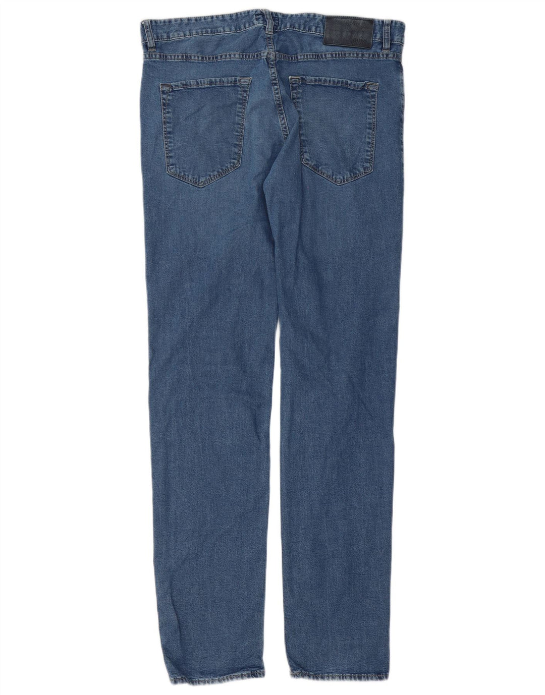 Damskie jeansy slim Hugo Boss W33 L34 Niebieskie bawełniane