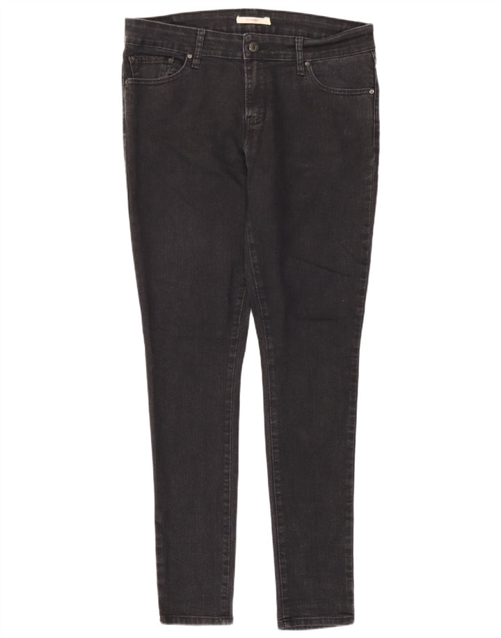 Damskie jeansy Levi's 711 Skinny W31 L31 Czarne