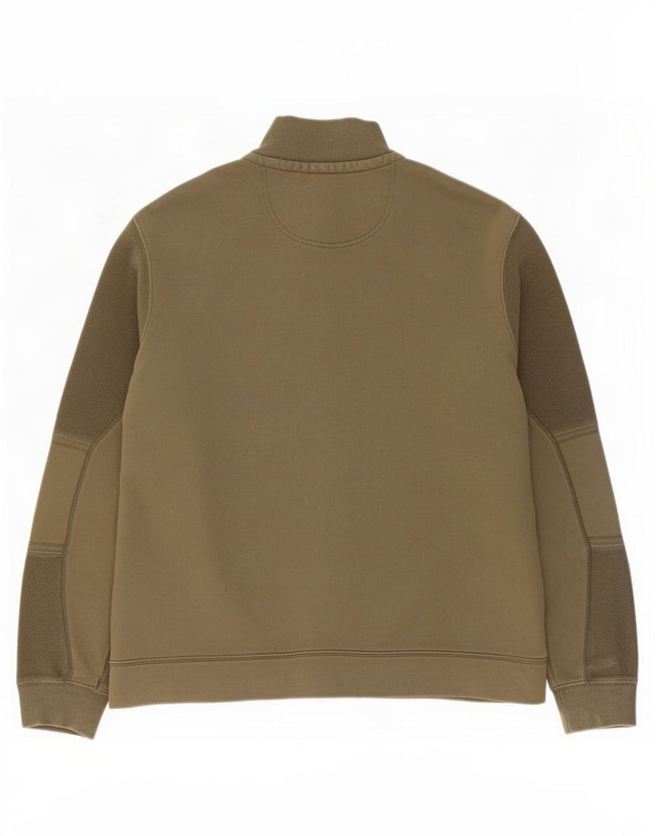 Męska kurtka dresowa Fat Face XL, bawełniana khaki