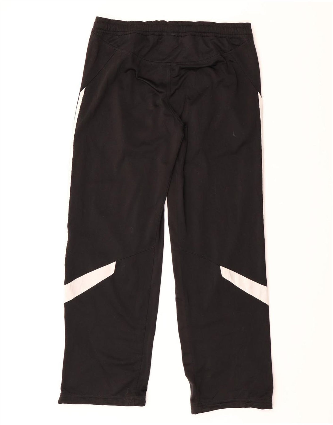 Chłopięce spodnie dresowe Adidas 13-14 lat Czarny poliester z blokami kolorów