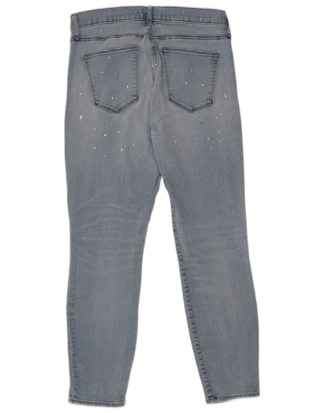 Damskie jeansy skinny Gap W30 L27 Niebieskie kropki, bawełniane