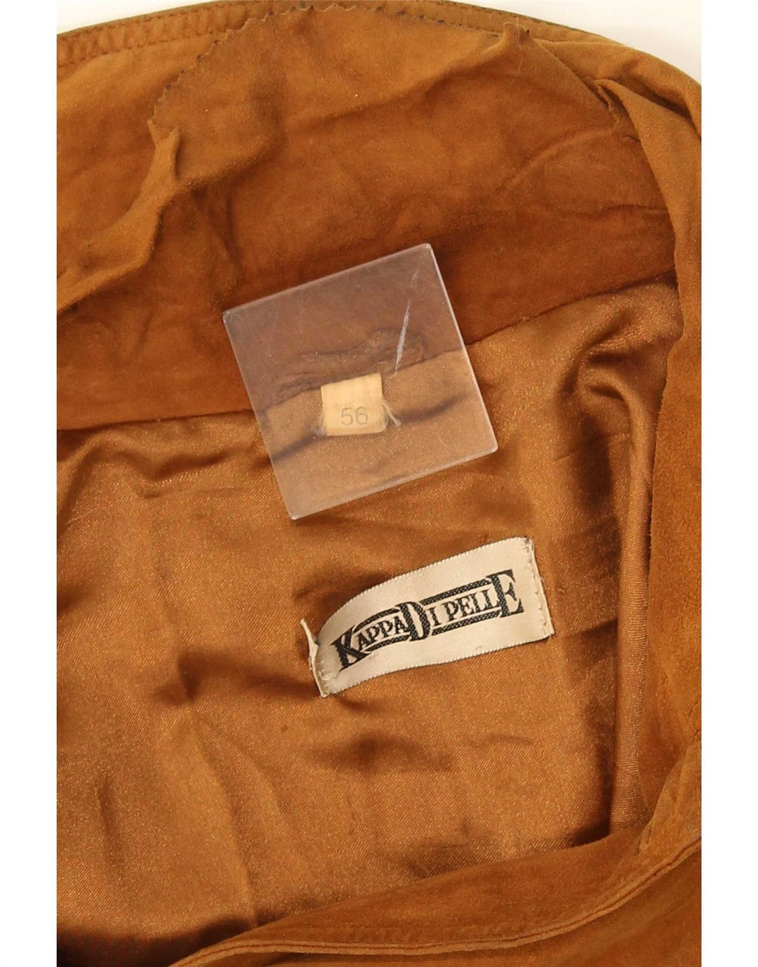 Vintage męska zamszowa kurtka bomber IT 56 3XL brązowa skóra